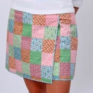 Vineyard Vines 10th‎ Anniversary Limited Edition Patchwork Skirt Sz 2 Nautical